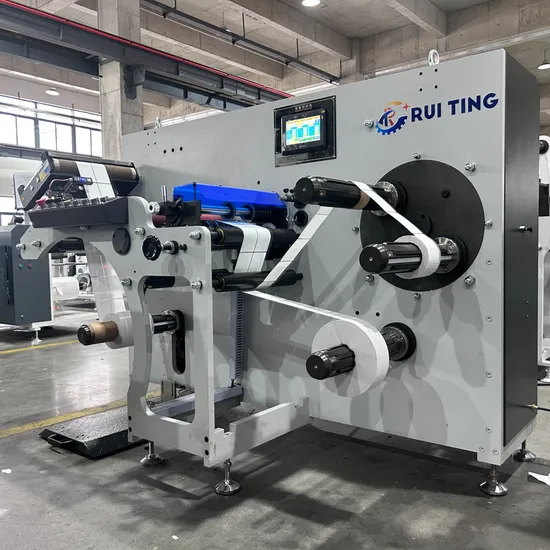 Rtfq-900 ATM POS Cashier Thermal Paper Slitting Rewinder Machine with High Prodctivity