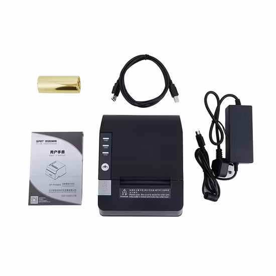 Impresora de recibos POS térmica directa de 80 mm